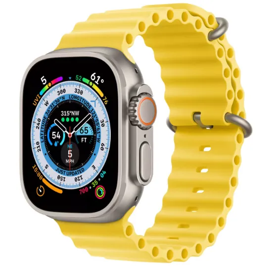 Apple Watch Ultra LTE 49mm Dây Yellow Ocean Band - New nguyên seal